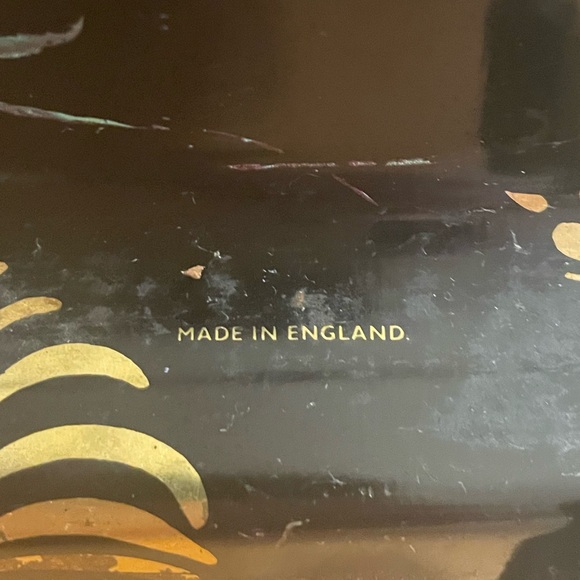 Vintage Hand painted large Elite tray made in England  16 x 13 - Picture 3 of 7